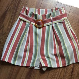 NWT! Striped Shorts